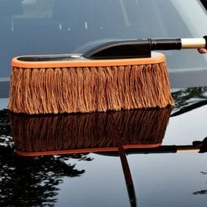 【50%OFF 割引期間限定Ⅰ 】自動車用の塵取りブラシ、超細繊維の自動車ブラシ、柄を伸ばせる超細繊維自動車ブラシ、および外部傷を残らない超細繊維自動車内外用の除塵ツール